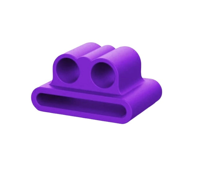 Morado Soporte Para Airpods Ajustable con Apple Watch