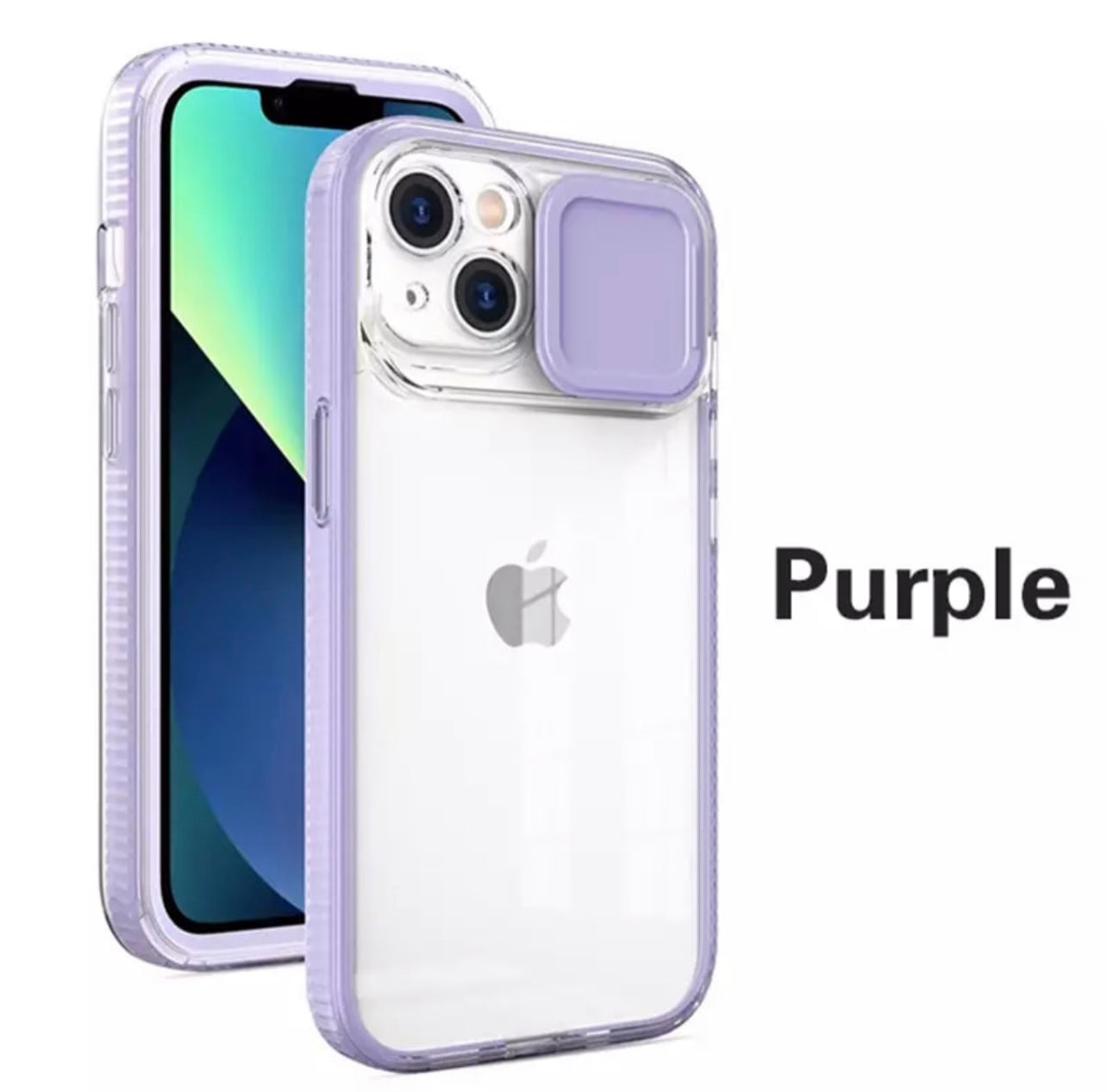 Purple Carcasa AntiGolpe Covered Camera iPhone 13 Pro Max