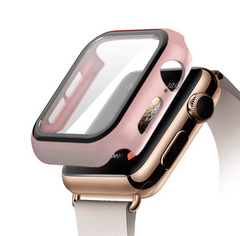 Light Pink Protector Completo Con Glass Unicolor 42mm