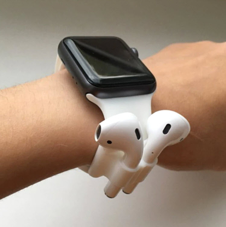 Soporte Para Airpods Ajustable con Apple Watch