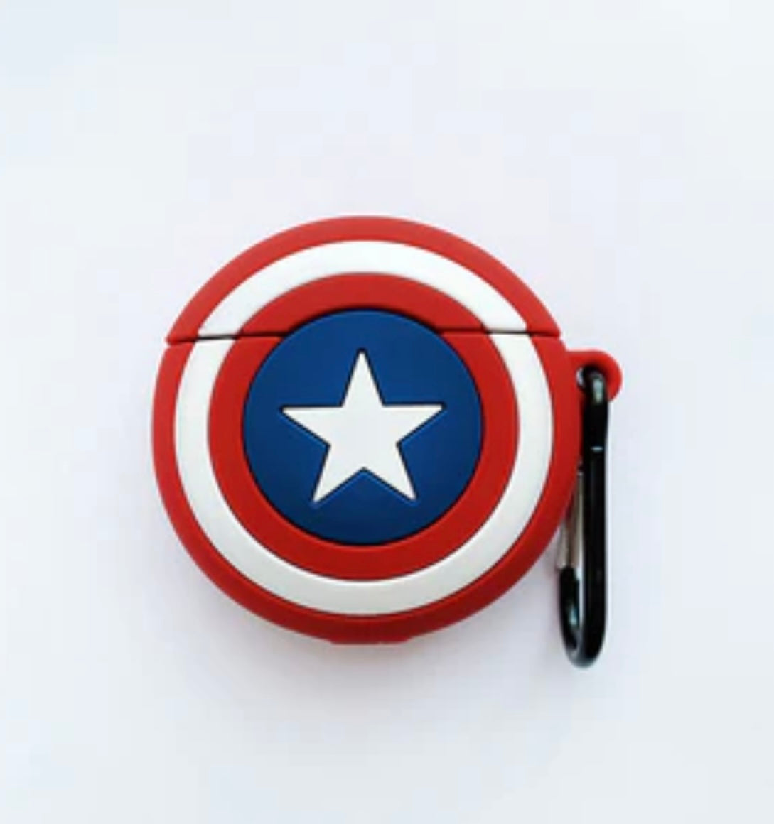 Escudo Capitan America Fundas Airpods PRO COMICS