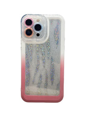 White-Rose Clear Print Carcasa Wild Shine iPhone 14