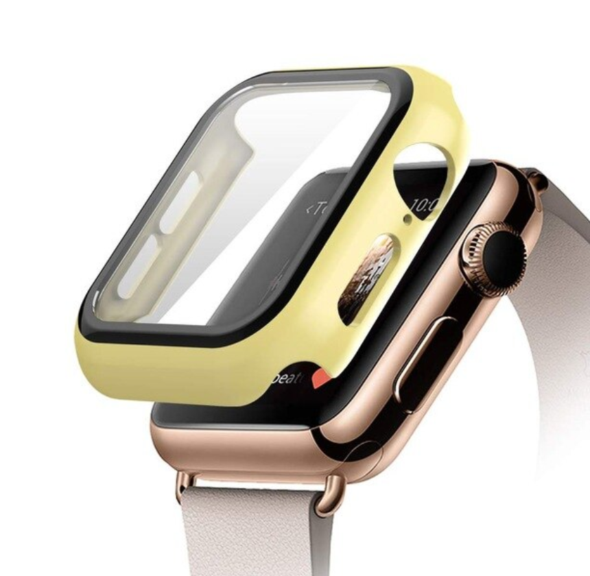 Yellow Protector Completo Con Glass Unicolor 42mm