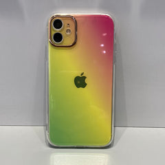 Pink-Yellow-Green Carcasa Degradé iPhone 11 Normal