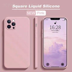 Pink Carcasa Liquid iPhone 14 Pro